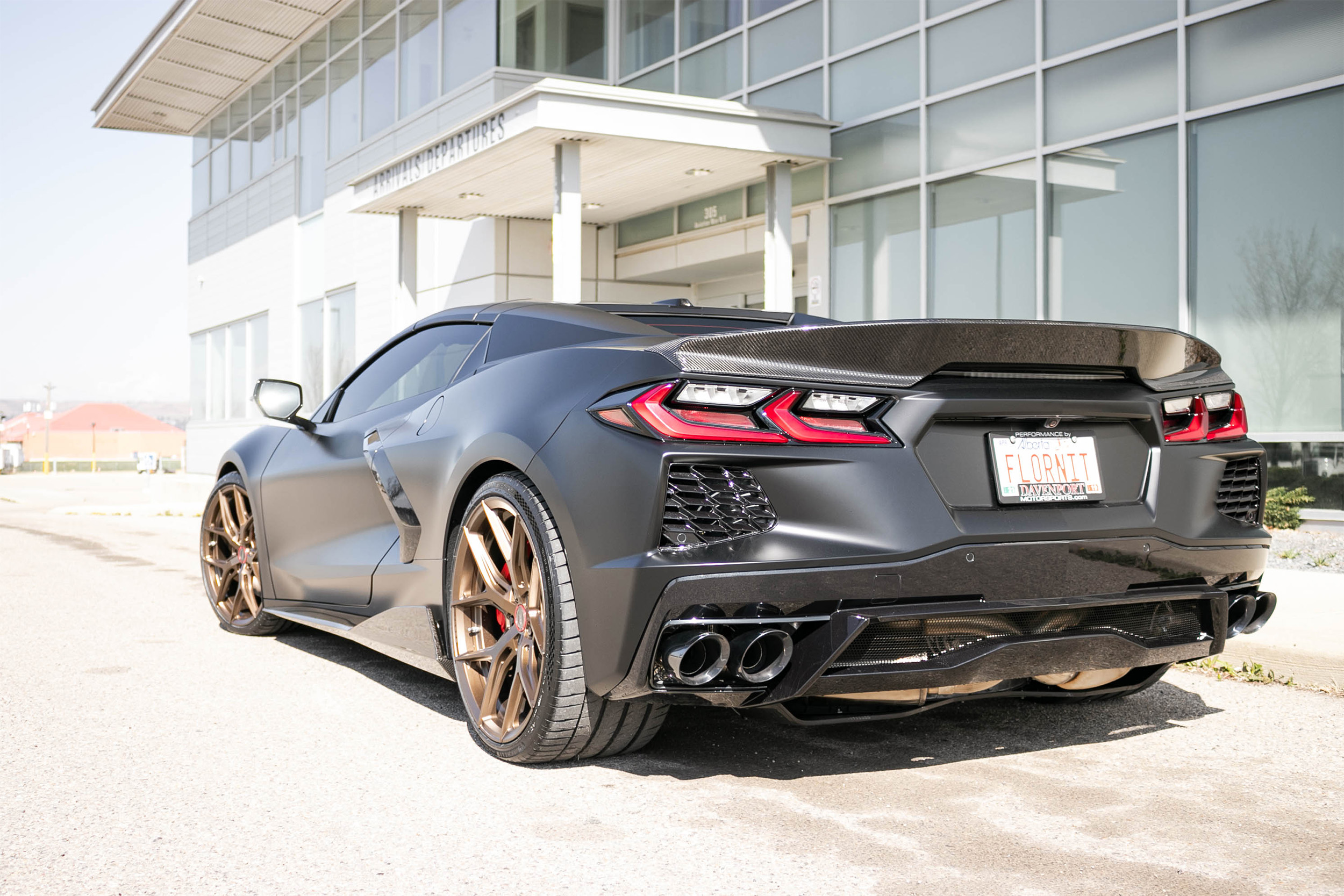 2021 Corvette C8 (Matte Black) - Davenport Motorsports